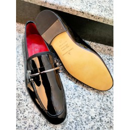 Italian low heel loafers