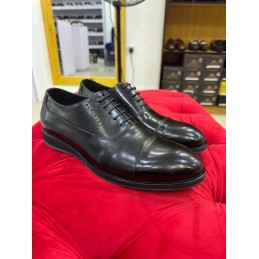 Flat sole oxford Men's shoe