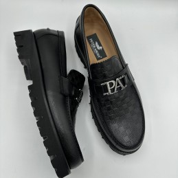 PA high sole loafers