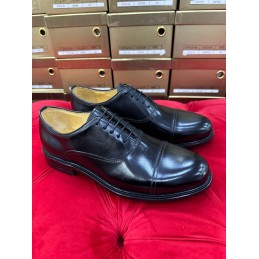 Black Oxford men's shoe