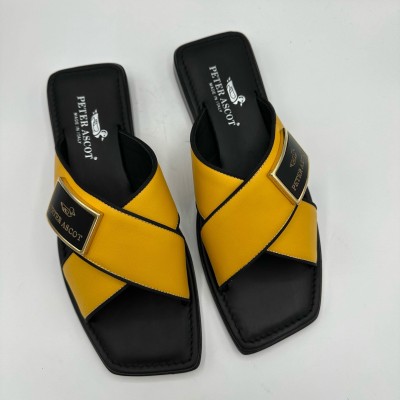 Peter Ascot  yellow criss...
