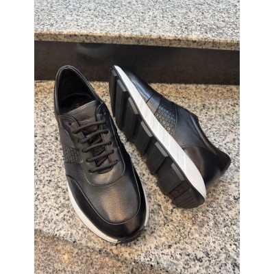 Italian leather lace-up...